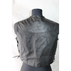 KAMIZELKA MOTOR SKÓRA RUNNING BEAR rozm. 2XL dziecko